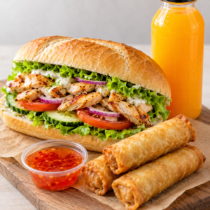 Full lunch deal Veggie Deluxe
