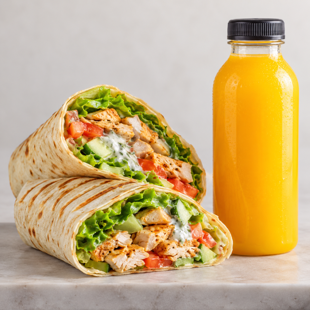 Wrap deal Cajun Cargo Chicken
